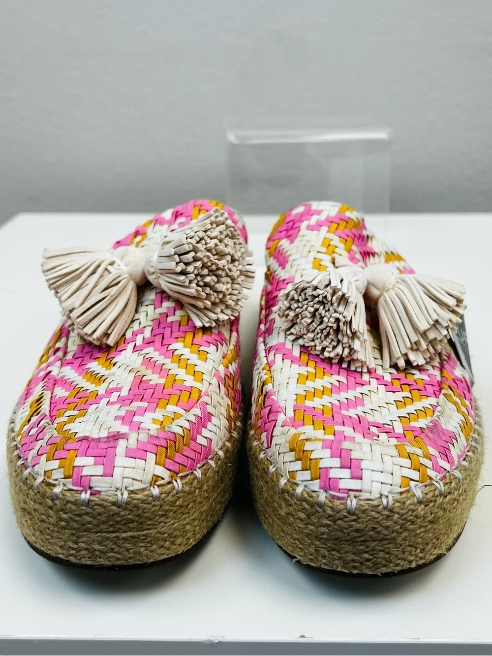 Gentle Souls by Kenneth Cole Women's Rory Espadrille Slide Flats - Size 10